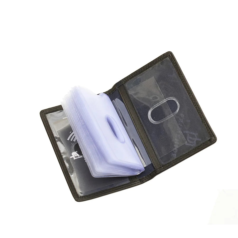 Washington RFID Credit Card Holder Brown, front