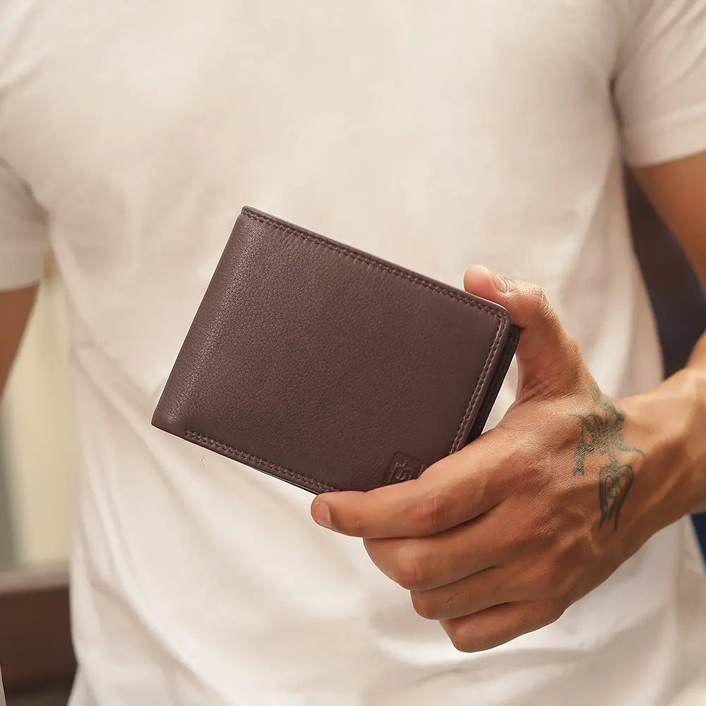 RFID Trifold Wallet – Washington 3894 Brown 07