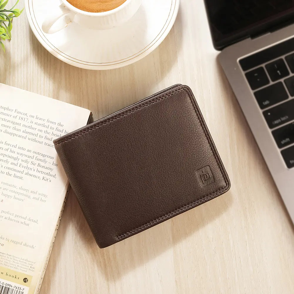 RFID Trifold Wallet – Washington 3894 Brown 08