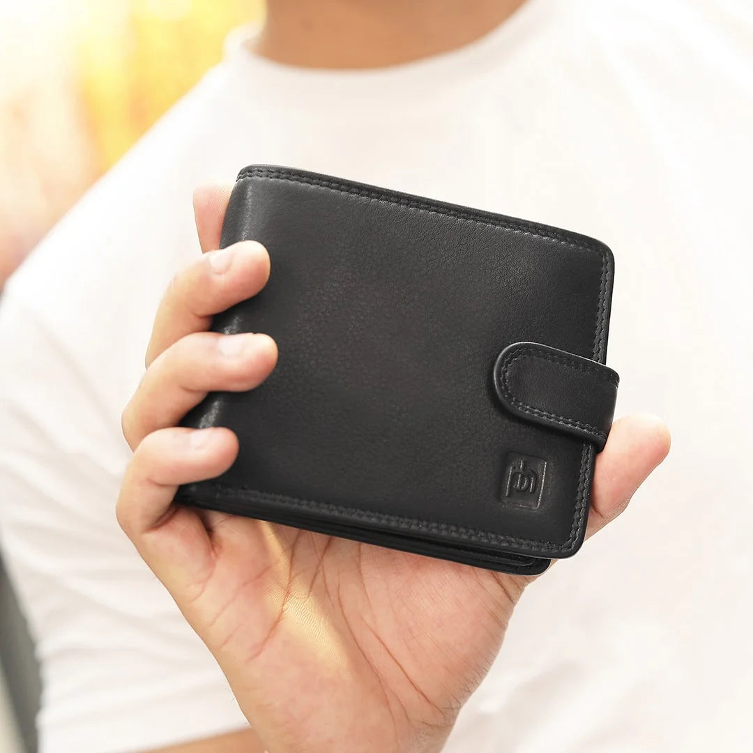 Washington Bifold RFID Tab Wallet 3144 Balck 09
