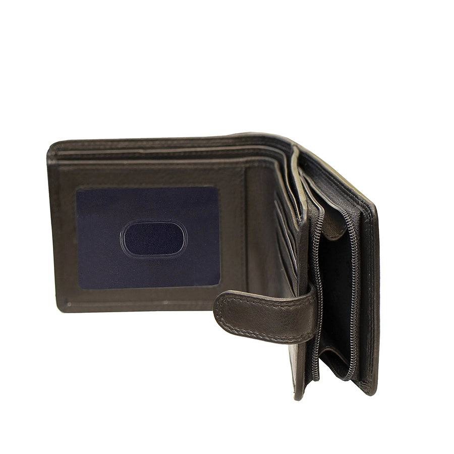 Washington Bifold RFID Tab Wallet 3144-Brown-3