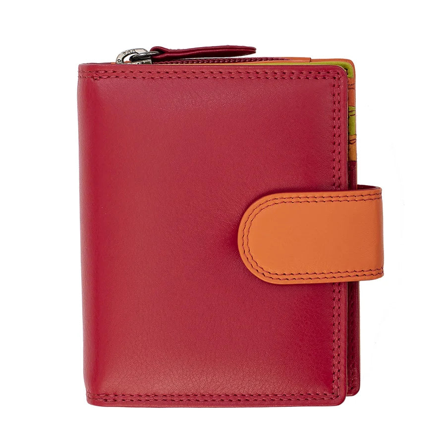 London Collection Multi Colour Tab Purse 6084