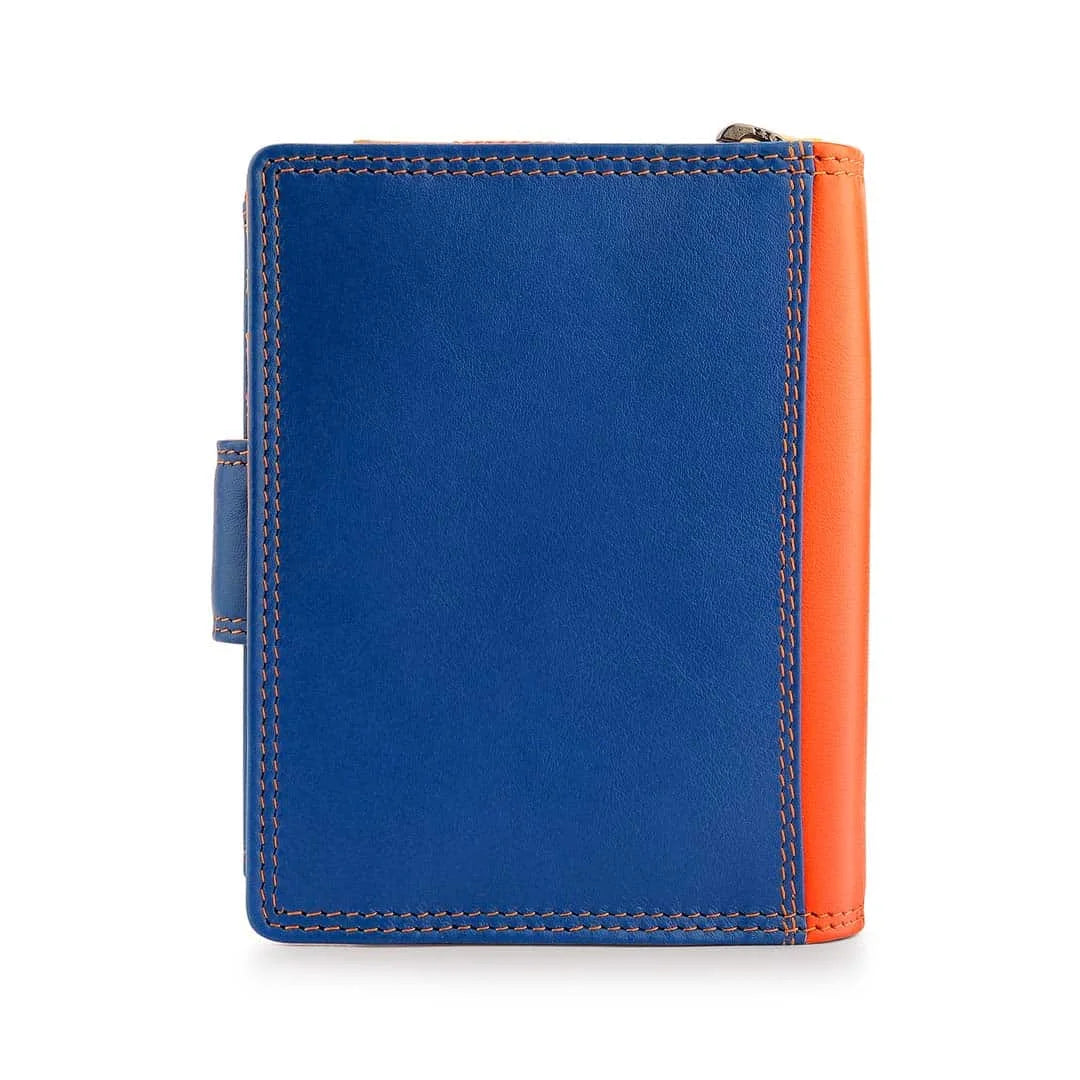 London Multi Colour Tab Purse 6084 Orange 08