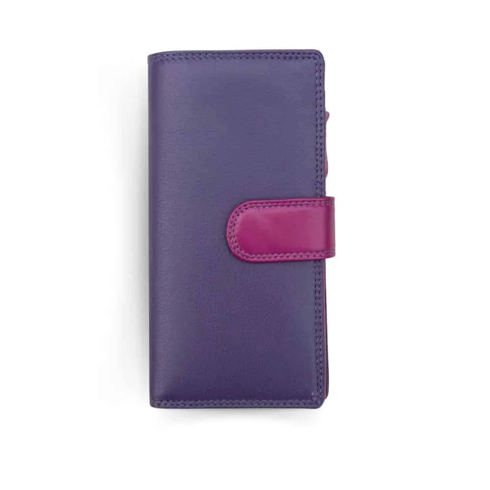 London Large Multi Colour Purse 6082