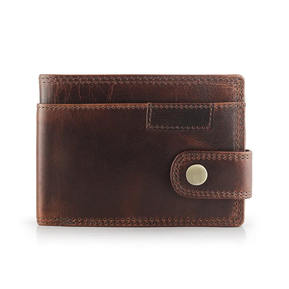 New York RFID Brown Wallet 1958:02 8