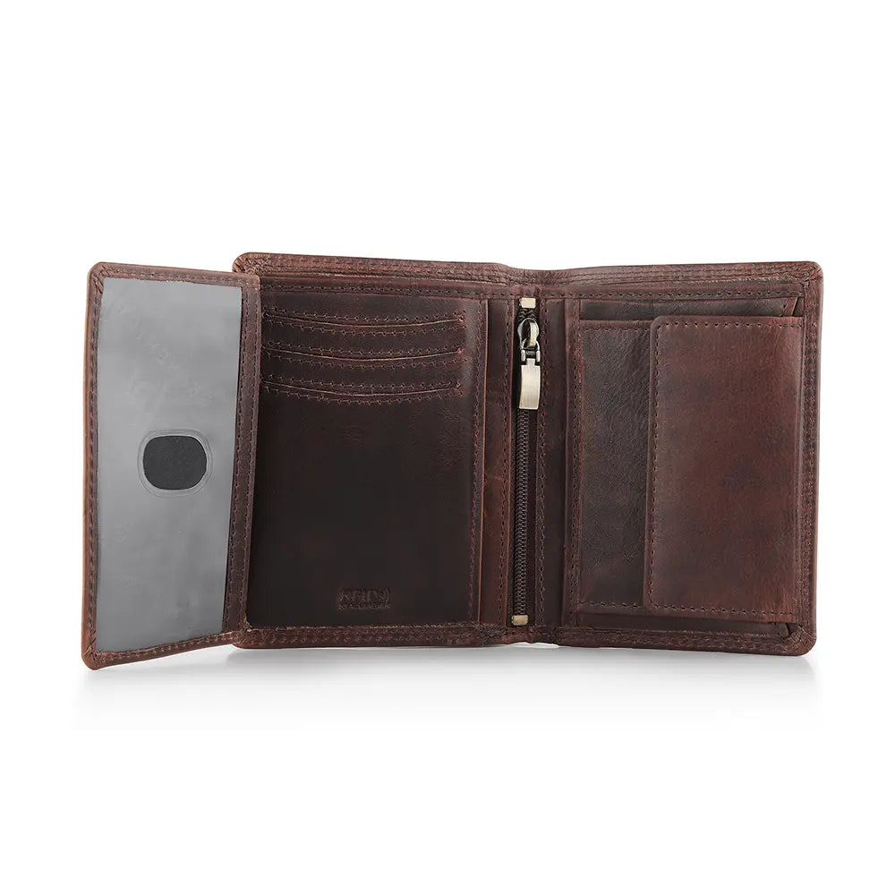 New York RFID Brown Wallet 1958:04 3