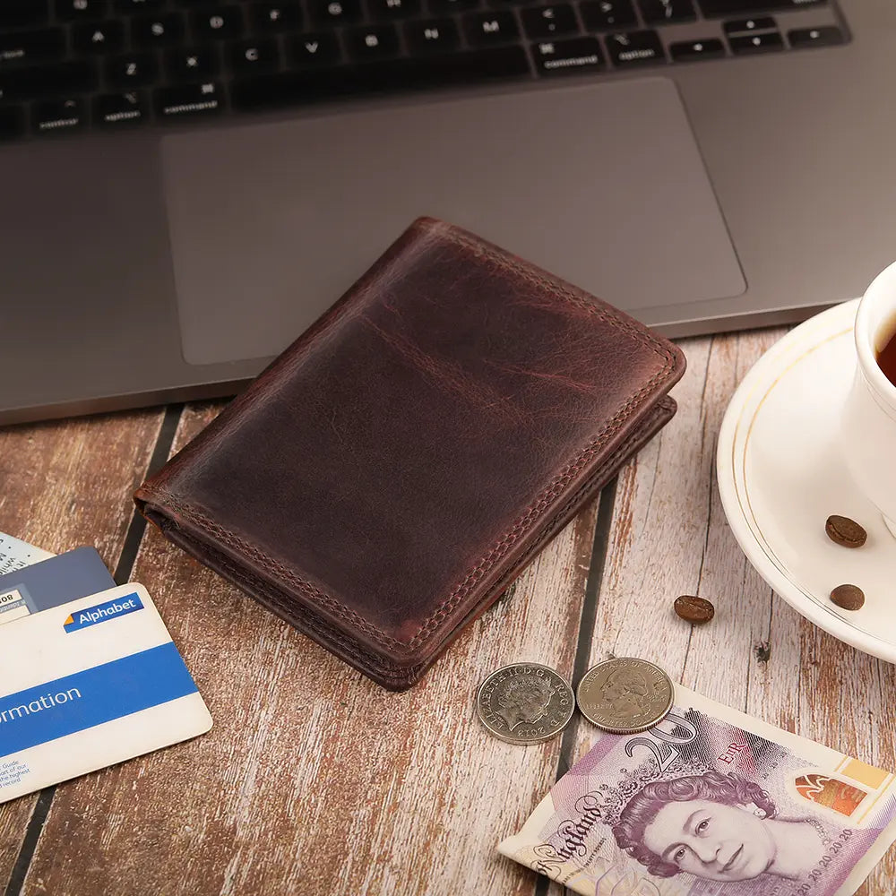 New York RFID Brown Wallet 1958:04 6