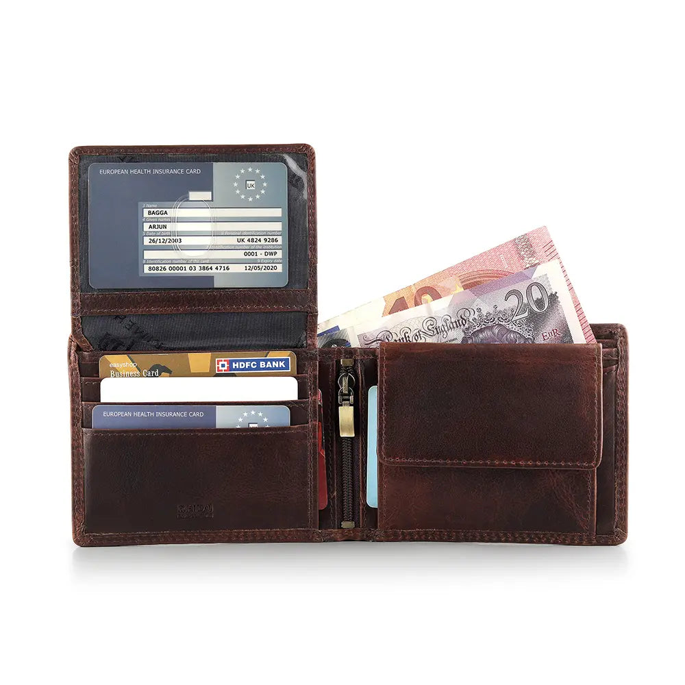 New York RFID Brown Wallet 1958:03 2