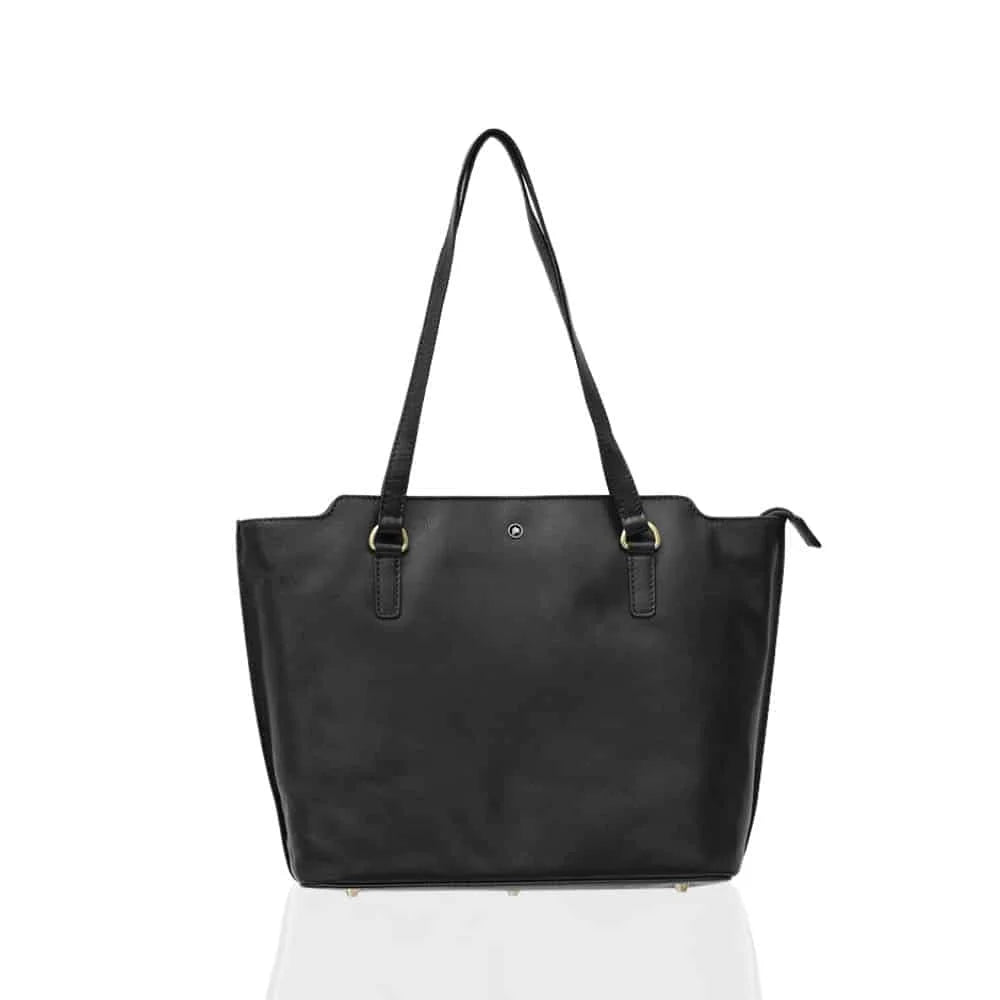 Tuscan Shopper Handbag -7347 Black, front image