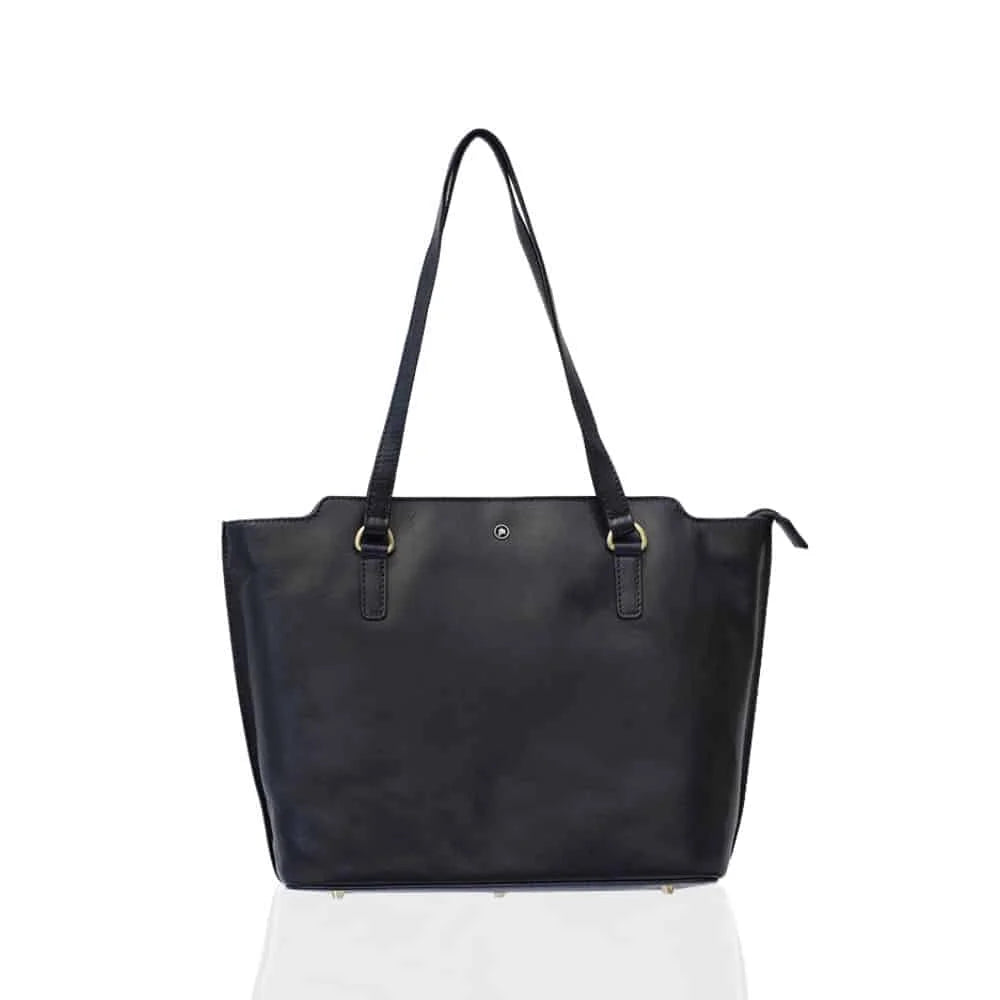 Tuscan Shopper Handbag -7347, Navy