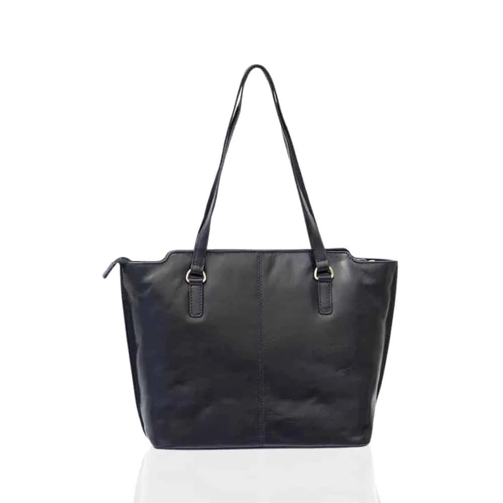 Tuscan Shopper Handbag Navy