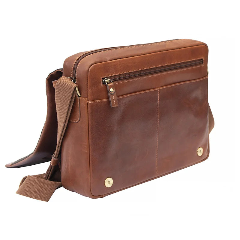 Leather Messenger Bag Tuscan-1