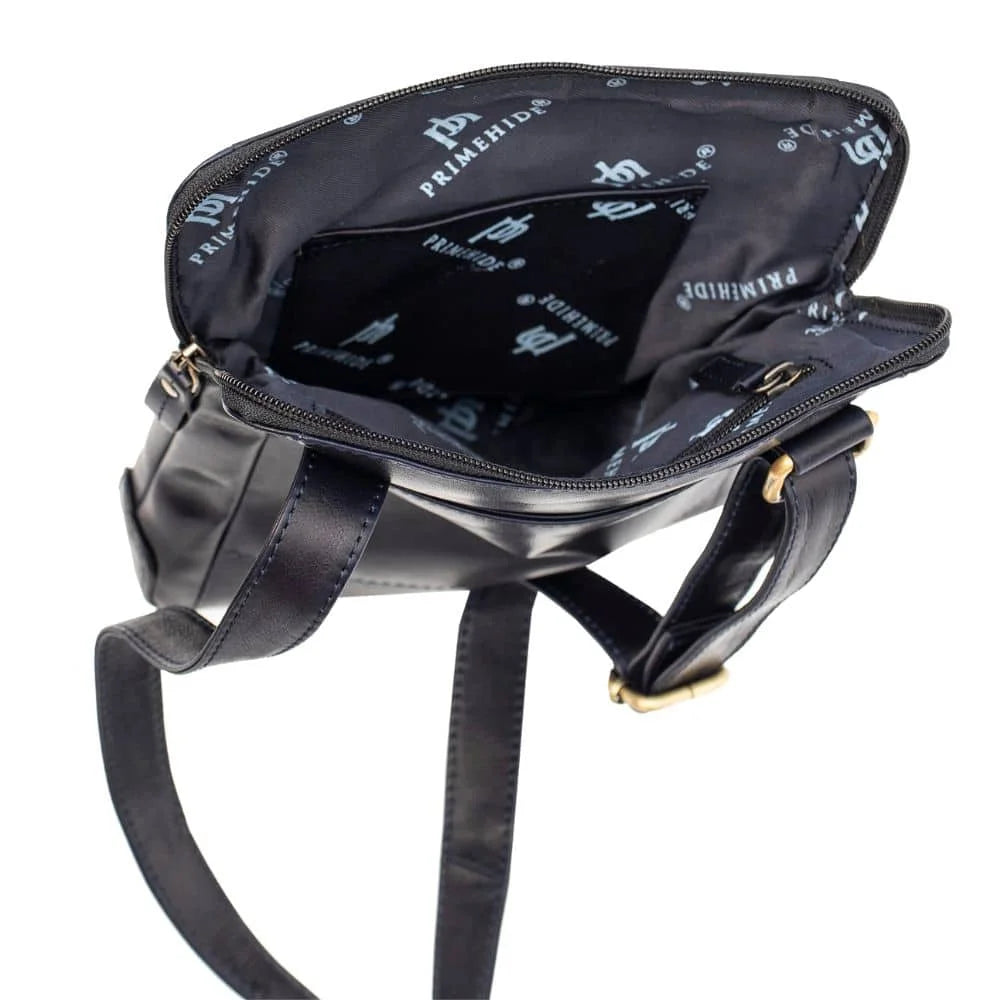 Tuscan Crossbody Man Bag Navy, interior