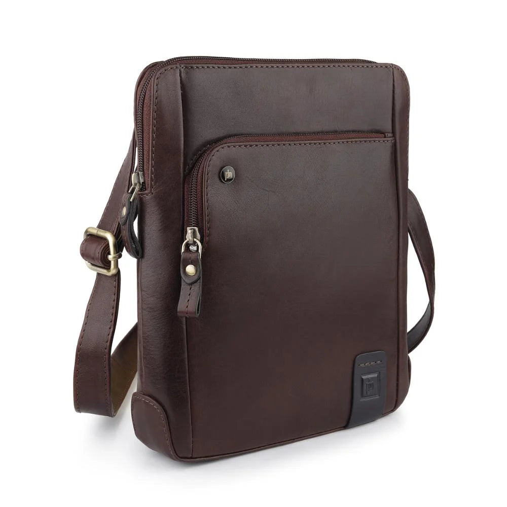Tuscan Men’s Crossbody Bag – 7353 Brown 02