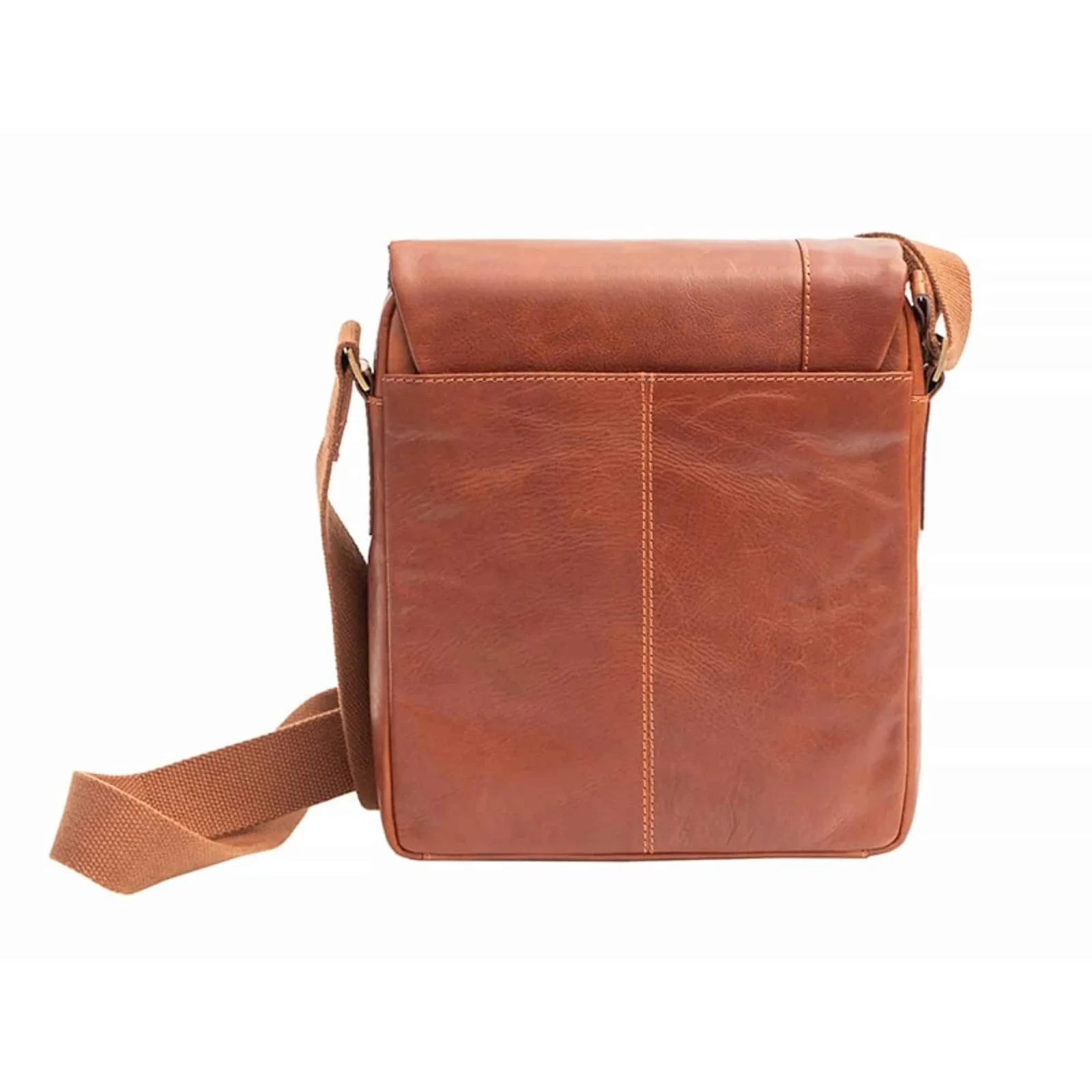Tuscan Flapover Messenger Bag – 7357, back