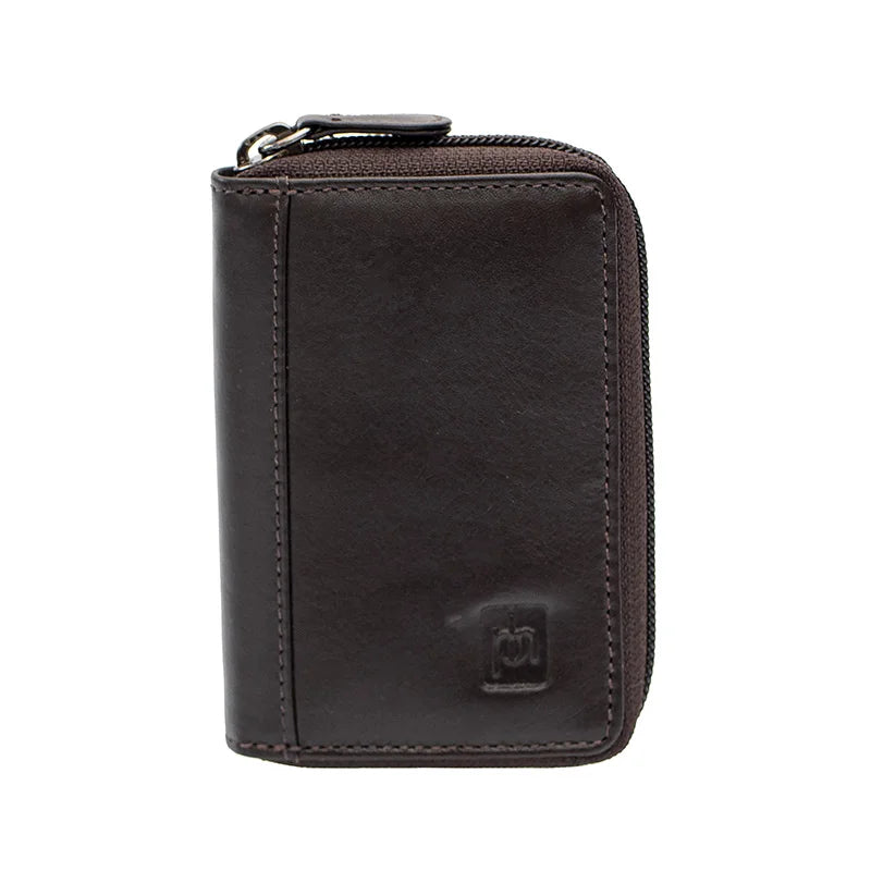 RFID Concertina Leather Credit Card Wallet 780