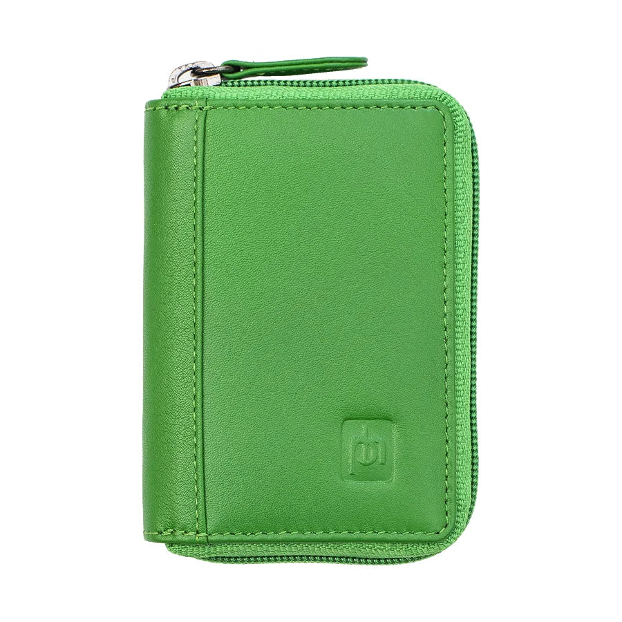 RFID Concertina Leather Credit Card Wallet 780
