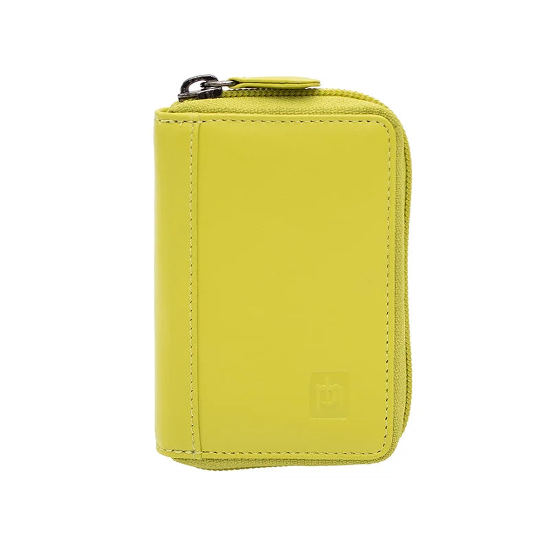 RFID Concertina Leather Credit Card Wallet 780