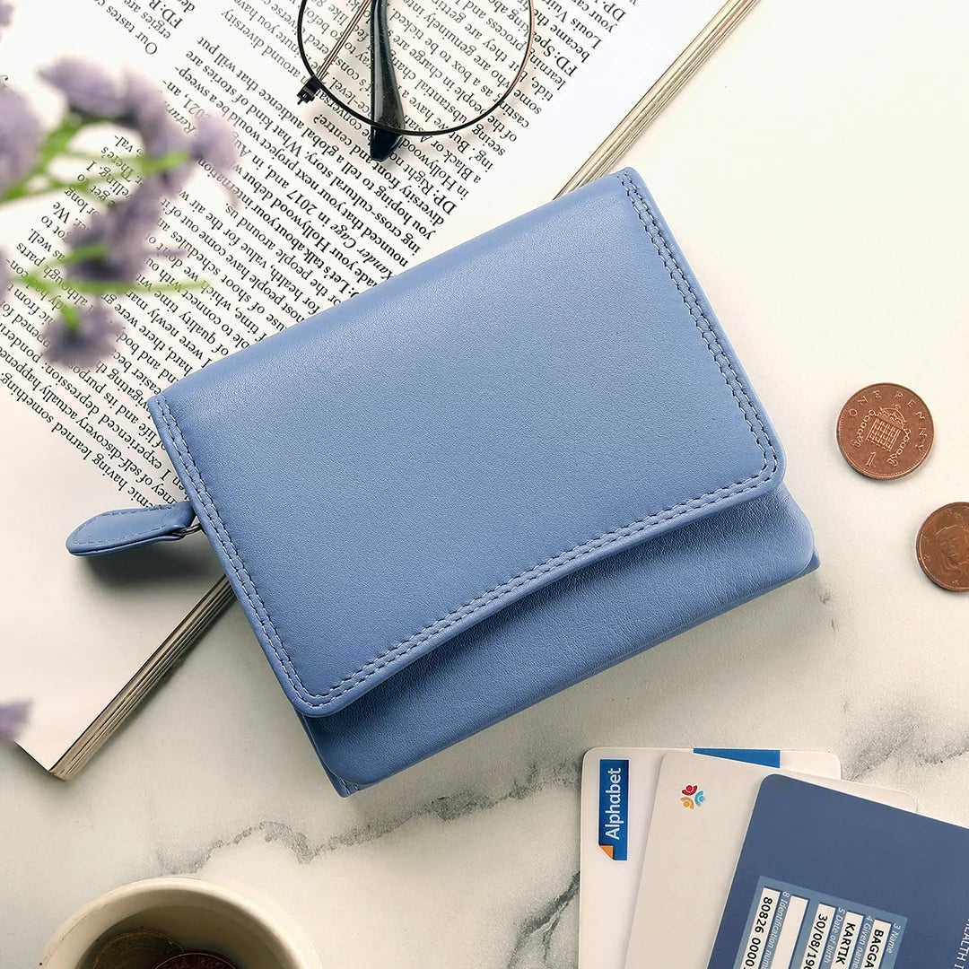 Verona Small Purse – 2316 Blue 01