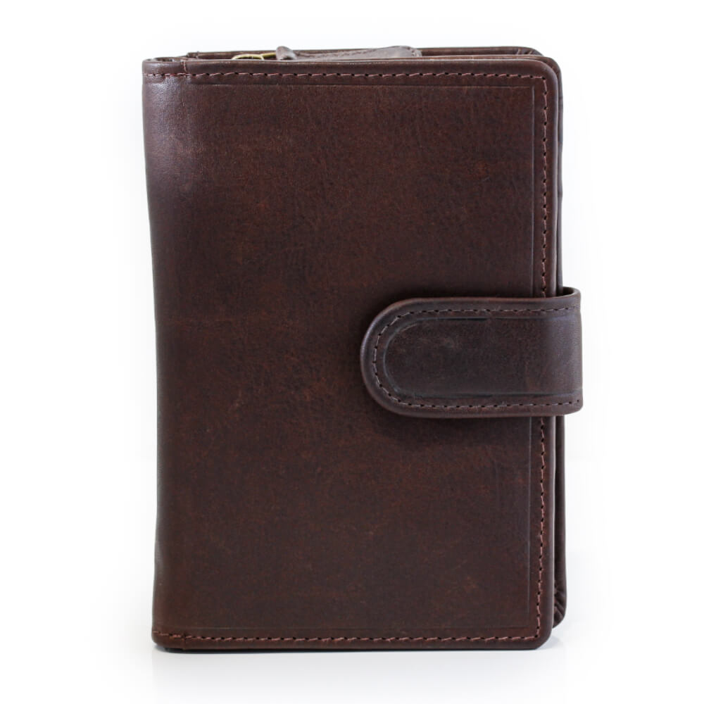 Bifold Leather Purse RFID - Tuscan 6810
