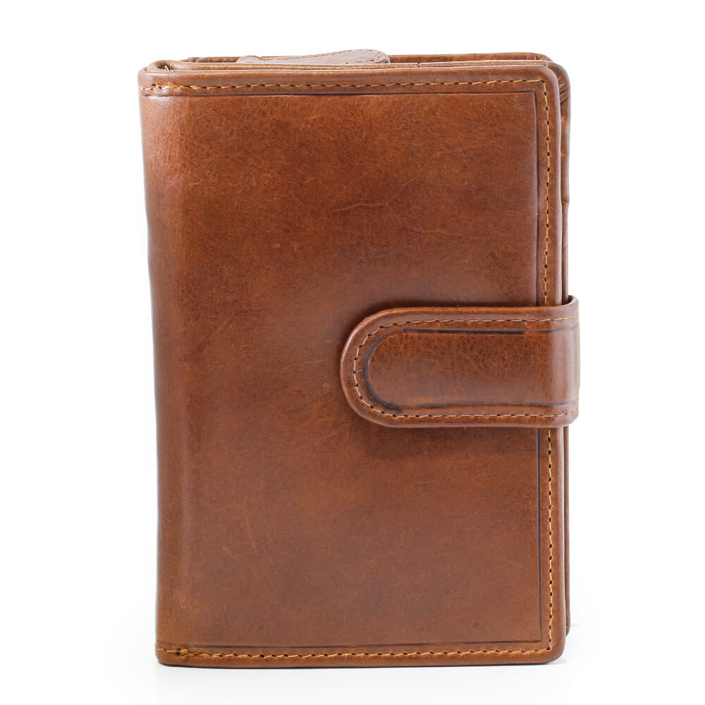 Bifold Leather Purse RFID - Tuscan 6810