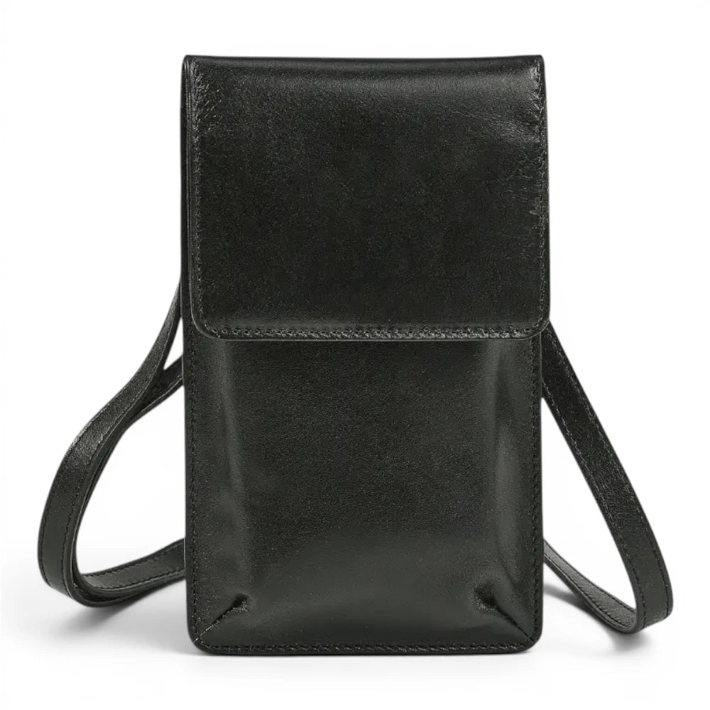 Leather Phone Bag for Women | Real Leather Crossbody Phone Bag | Velura - 2562