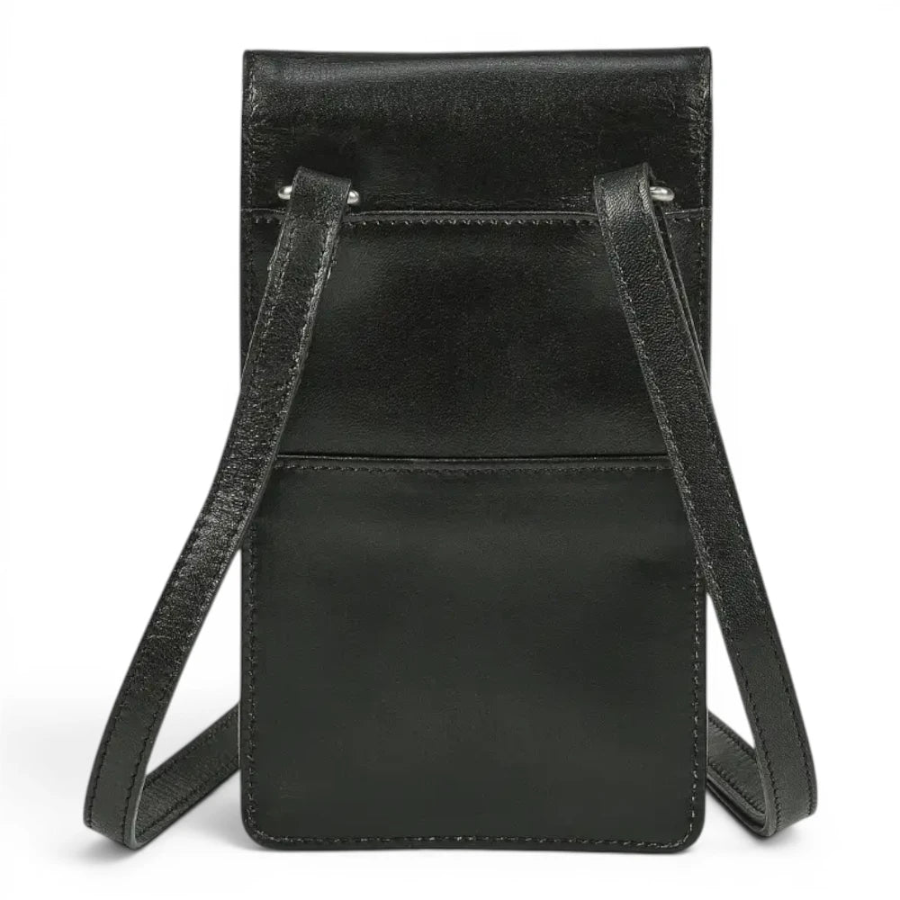 Leather Phone Bag for Women | Real Leather Crossbody Phone Bag | Velura - 2562