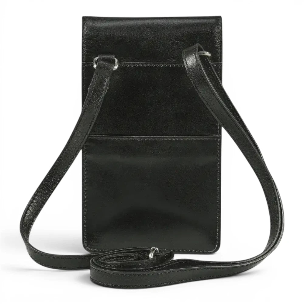 Leather Phone Bag for Women | Real Leather Crossbody Phone Bag | Velura - 2562