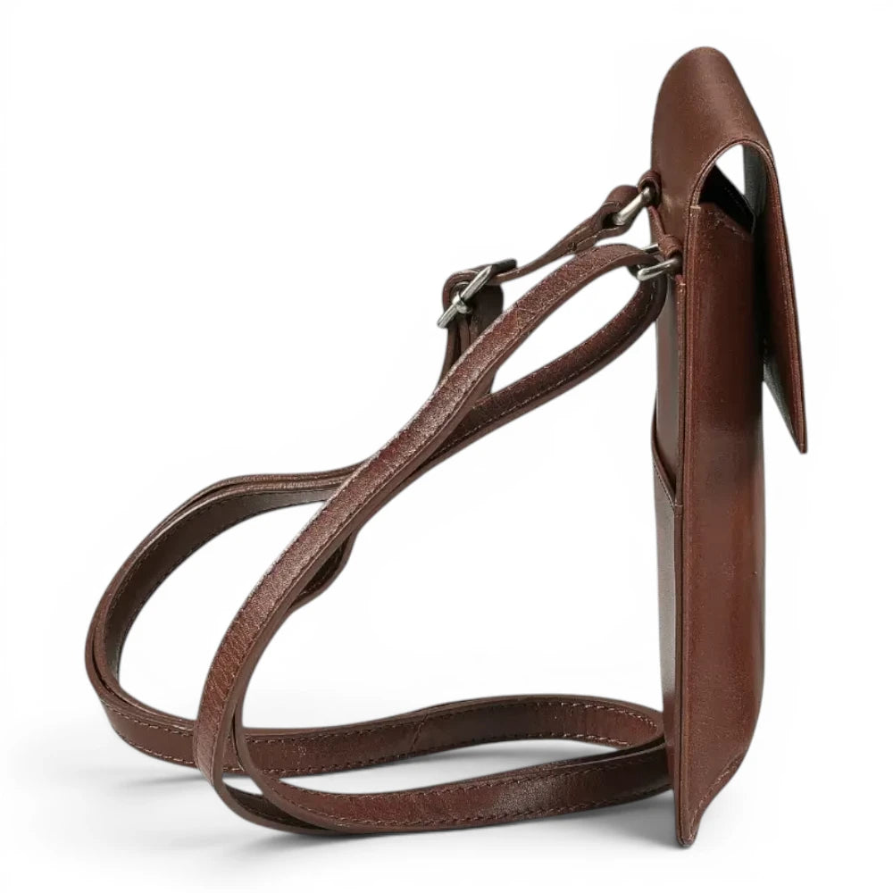 Leather Phone Bag for Women | Real Leather Crossbody Phone Bag | Velura - 2562