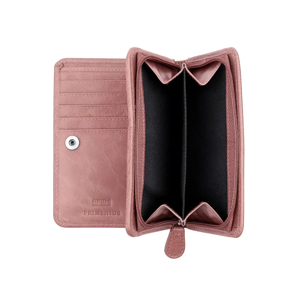 brown purse  with a bow on a white background