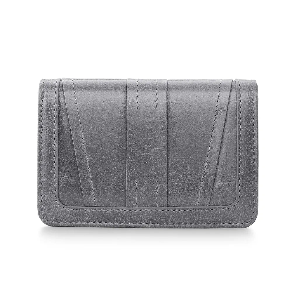 Grey Purse on a white background