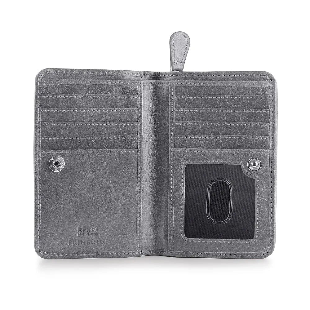 Grey Purse open view 