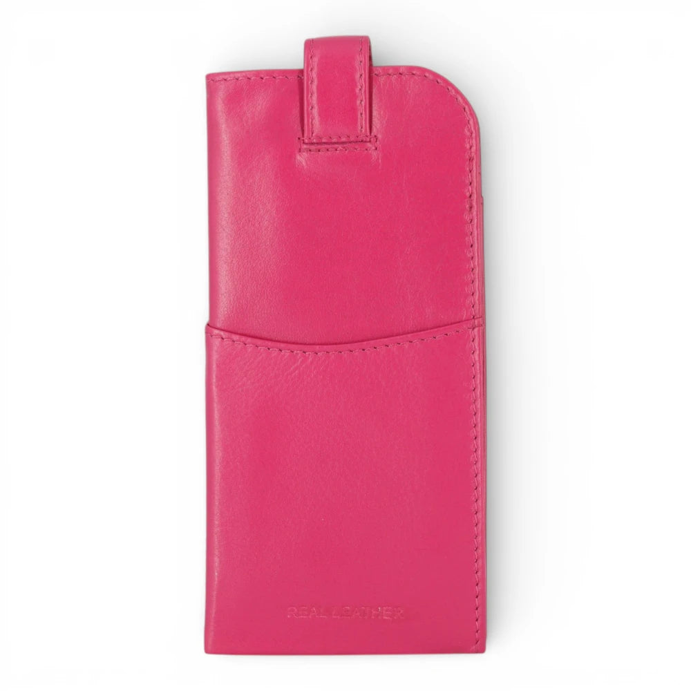 Fuchsia Spectacle Case on a white background
