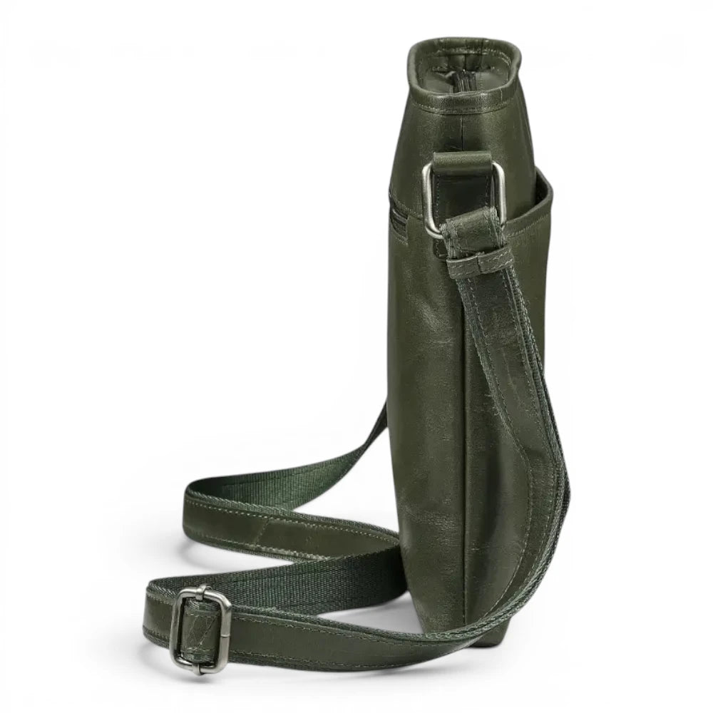 Large Leather Cross Body Bag for Women | Real Leather Crossbody Bag | Velura - 2561