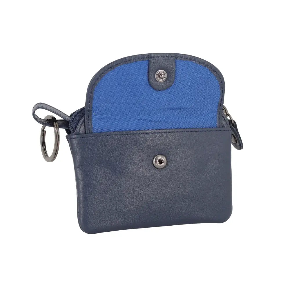 Navy bag on a white background