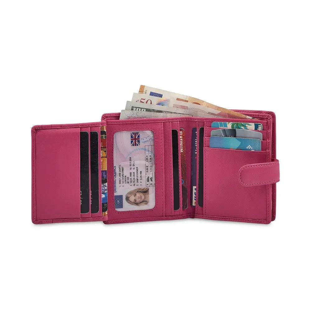 Miami Medium Trifold Zipped Purse - 2953