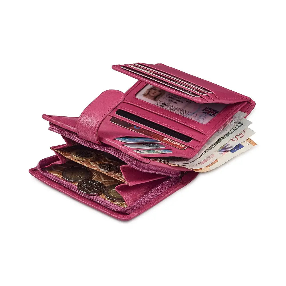 Miami Medium Trifold Zipped Purse - 2953