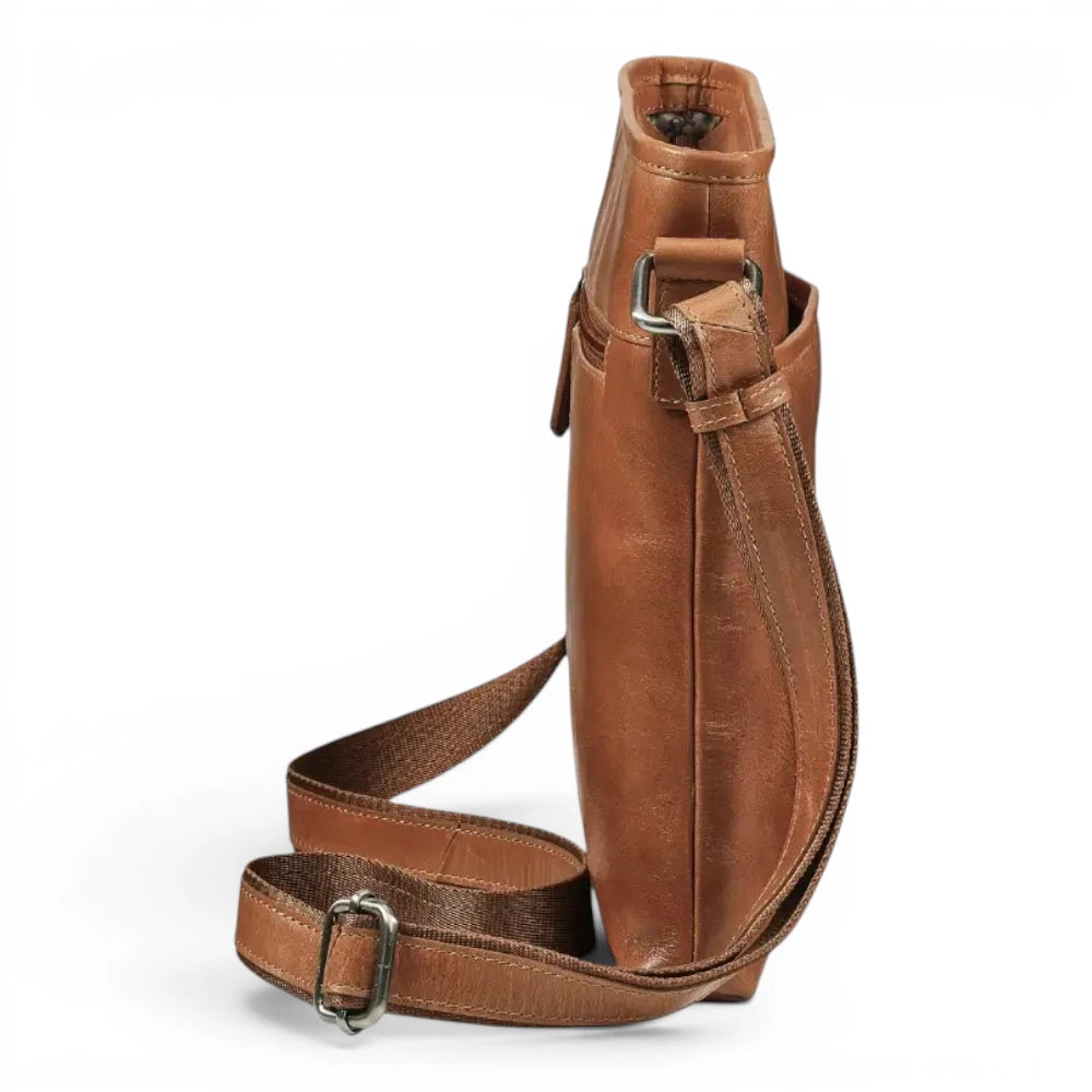 Large Leather Cross Body Bag for Women | Real Leather Crossbody Bag | Velura - 2561