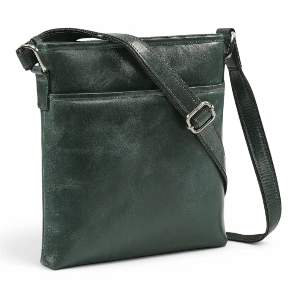 Large Leather Cross Body Bag for Women | Real Leather Crossbody Bag | Velura - 2561