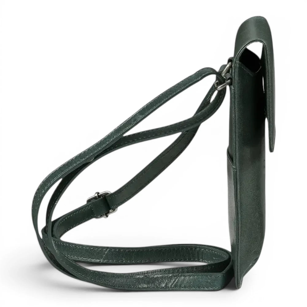 Leather Phone Bag for Women | Real Leather Crossbody Phone Bag | Velura - 2562