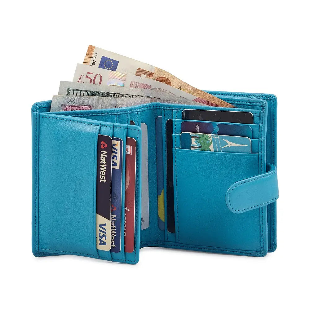 Miami Medium Trifold Zipped Purse - 2953