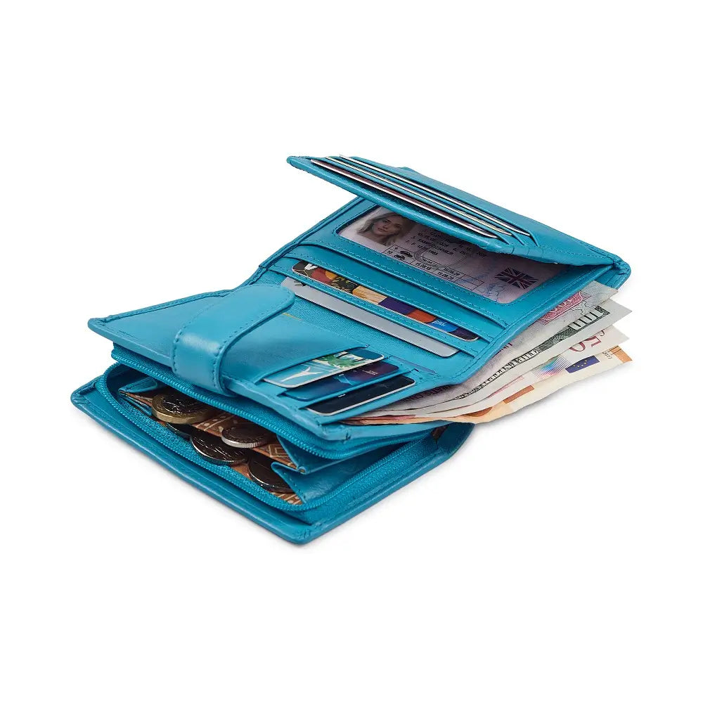 Miami Medium Trifold Zipped Purse - 2953