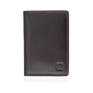 Washington RFID Credit Card Holder Brown, front