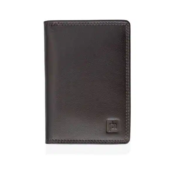 Washington RFID Credit Card Holder Brown, front