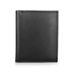 Wallet Style 87 front view – genuine leather RFID safe bifold wallet with sleek design