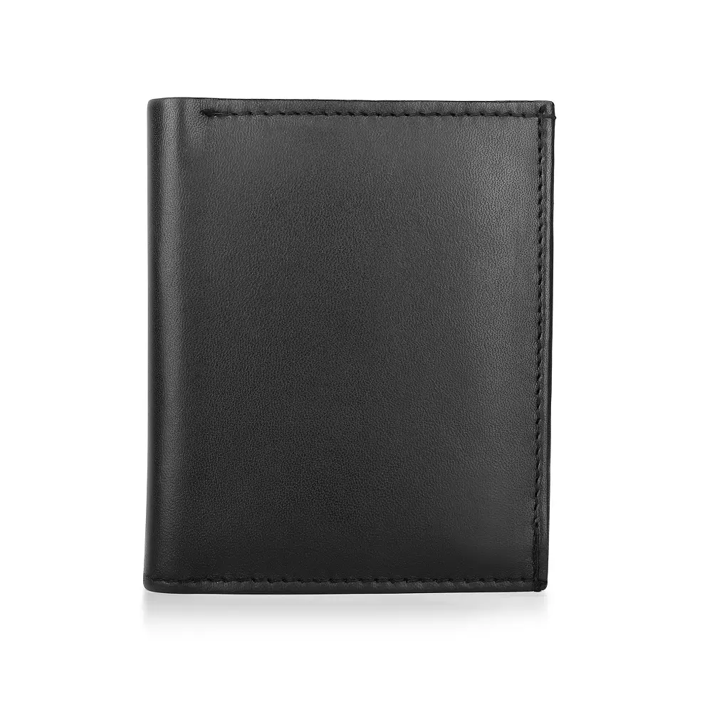 Wallet Style 87 front view – genuine leather RFID safe bifold wallet with sleek design