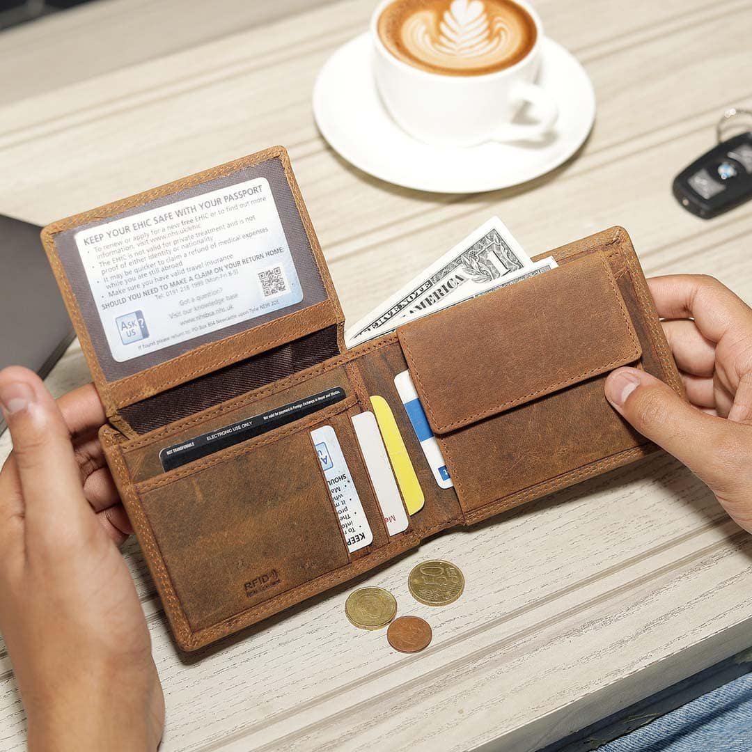 Galaxy Bifold Wallet With Coin Pocket 1003