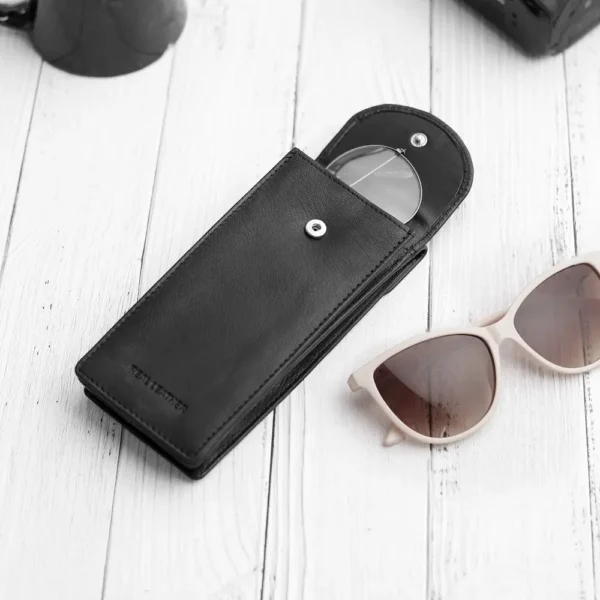 Travel-friendly Double Glasses Case - keep your eyewear safe and organized